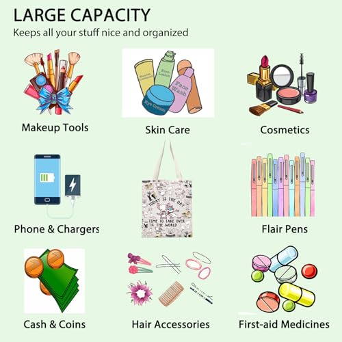 FOTAP The World T Cartoon Lovers Gift Makeup Bag - Rat Brain Cosmetic Bag