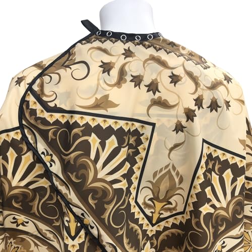 Pelocapa Buff Barber Cape for Men - Waterproof Hair Cutting Cape with Snaps