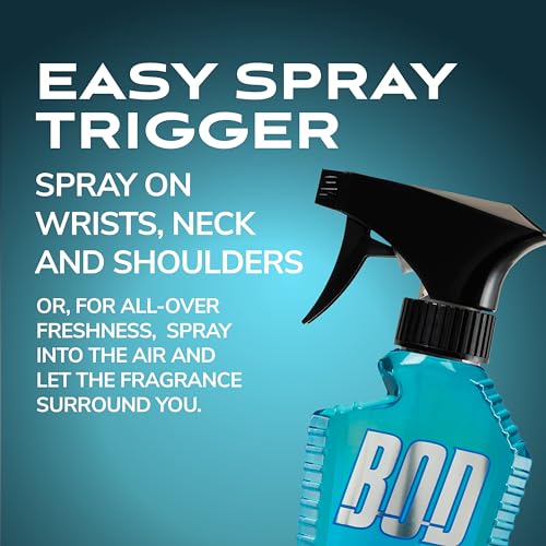 BOD Man Body Spray Bundle: Blue Surf & Most Wanted 8 fl oz