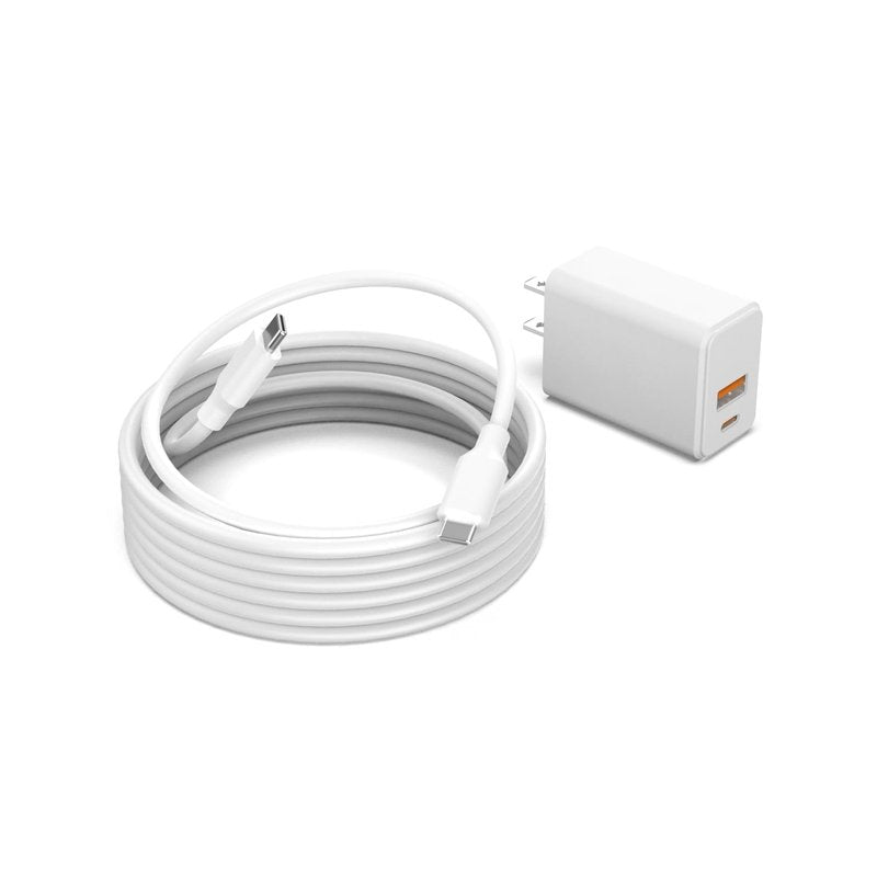 USB-C Charger for Therabody Theragun Relief, Mini 2.0/3.0, PRO Plus, Elite Gen 5, Prime Plus, Sense, PD Fast Charging Adapter for Therabody Massage Gun