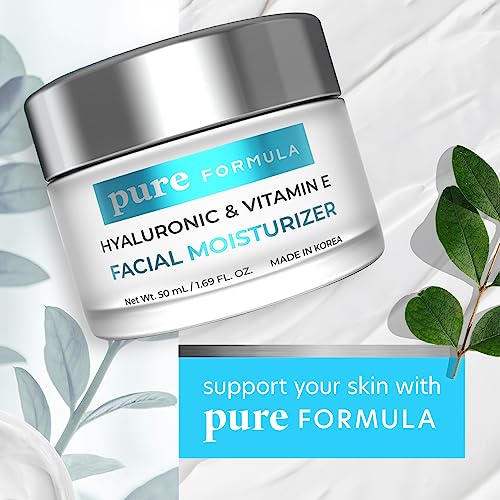 Hyaluronic Acid & Vitamin E Daily Face Moisturizer - 50ml