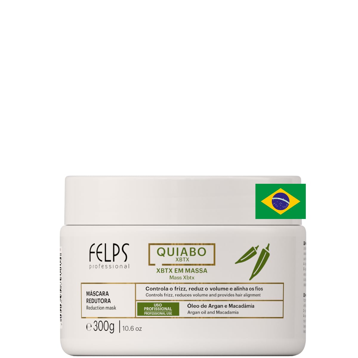 Felps Okra Volume Treatment - Argan & Macadamia Oil, 300g | Nourishing Hair Care