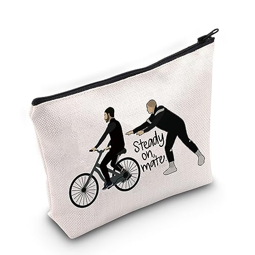 Steady On Mate Canvas Makeup Bag - TV Show Inspired Cosmetic Organizer