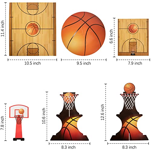 Basketball Cupcake Stand - 3 Tier Holder for Sports Parties