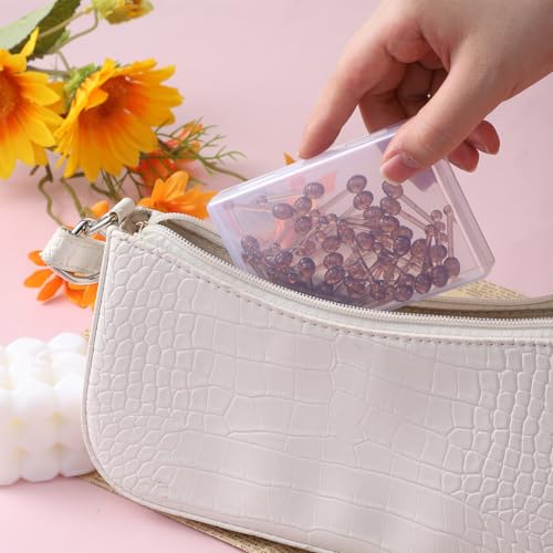 40 Pcs Lip Balm Applicator Sticks with Storage Box – Reusable Lip Brush for Lipstick Lip Gloss Lip Mask