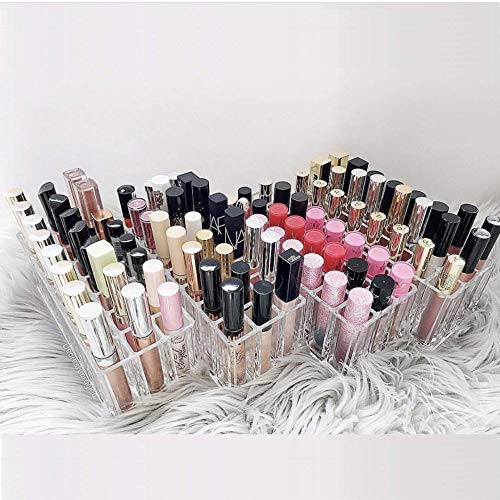 BY ALEGORY Acrylic Lip Gloss Organizer | 24 Space Makeup Holder