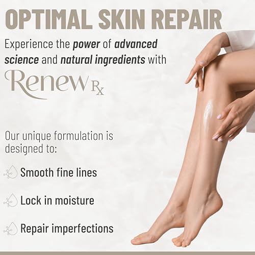 RENEW RX Skin Perfecting Hyaluronic Acid & Niacinamide Body Butter - 16oz, Dry Skin Moisturizer