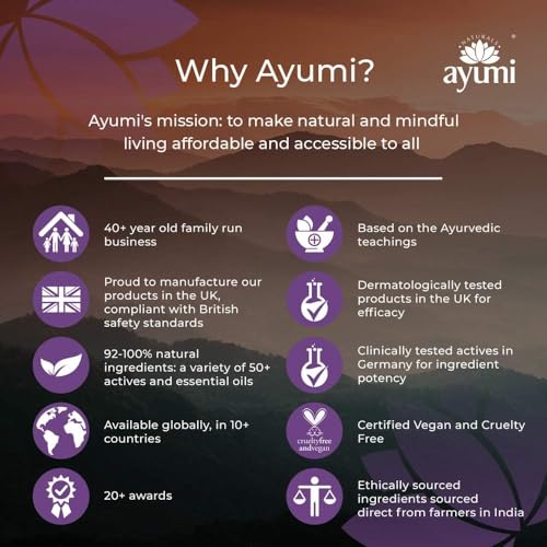 Ayumi Turmeric Body Scrub with Papaya & Argan Oil - 6.77 Fl oz