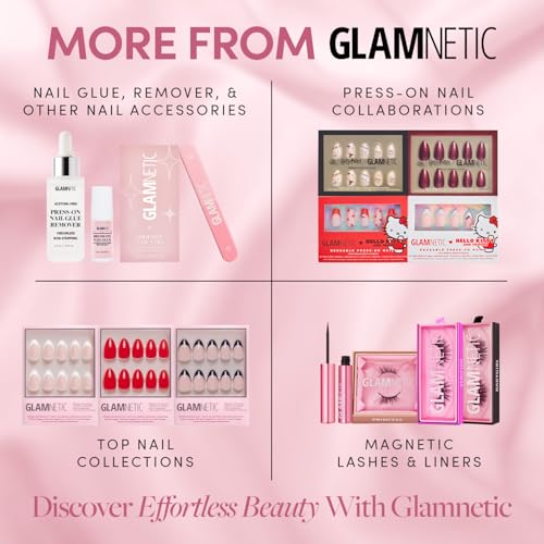 Glamnetic 2-in-1 Cuticle Oil and Pusher - Nourishing Serum 0.31oz