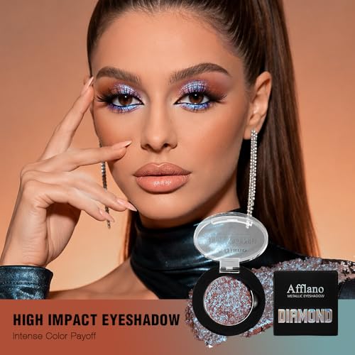 BEUSELF Unicorn Magic Purple Blue Glitter Eyeshadow - Duochrome, Long Lasting, Holographic, Multi-Use, #A29