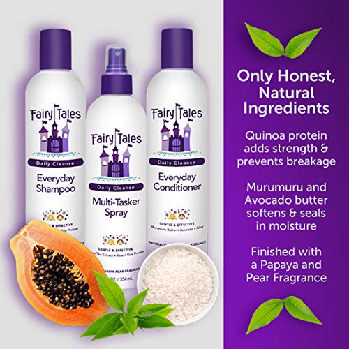 Fairy Tales Daily Cleanse Kids Conditioner - 12 oz, Moisturizing & Tangle-Free