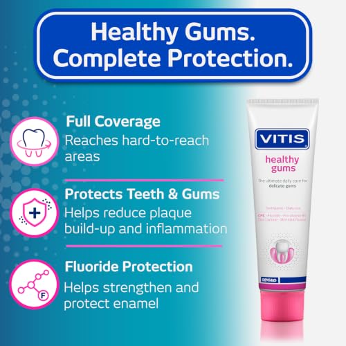 Vitis Gums Toothpaste 100ml – Gum Health & Enamel Strengthening