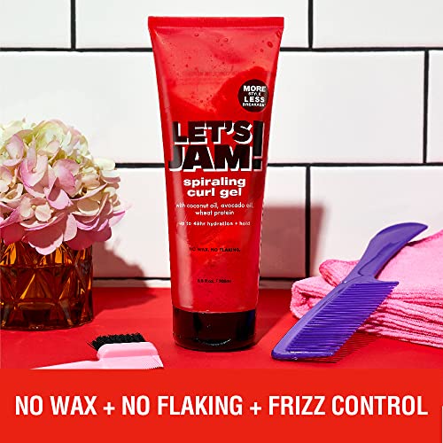 SoftSheen Carson Lets Jam! Spiraling Curl Gel for Curly Hair - 6.8 Fl Oz
