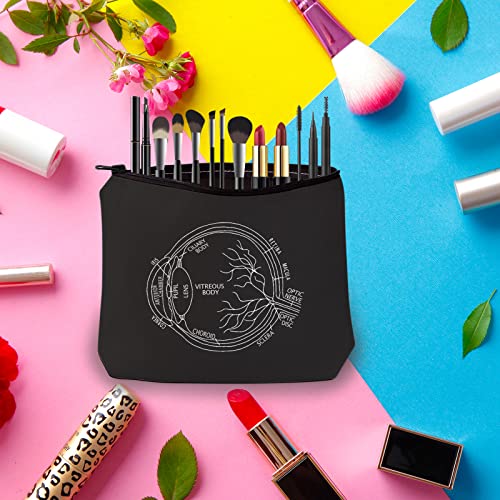 PWHAOO Funny Optometrist Makeup Bag - Ciliary Body B Design