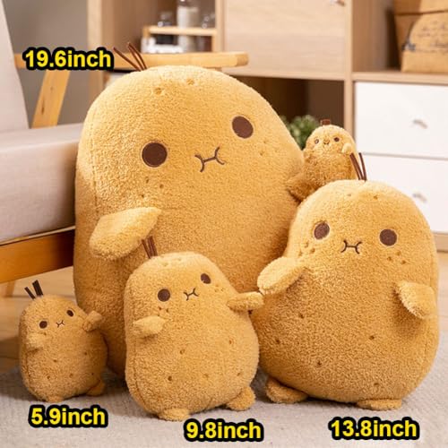 9.8 Inch Soft Potato Plush Toy - Cute Stuffed Animal Pillow