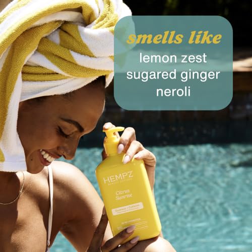 Hempz Citrus Sunrise Firming Body Lotion with Hemp Seed Oil - 17 fl oz