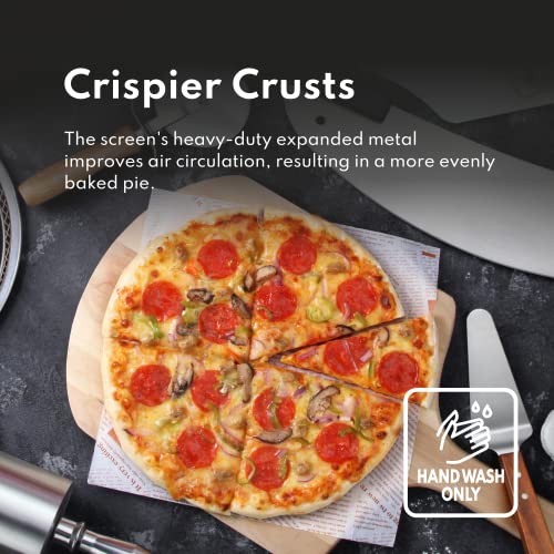 10 Inch Aluminum Pizza Baking Screen - Professional Grade