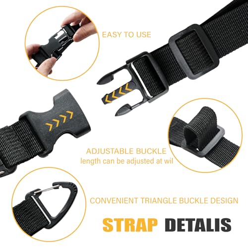 Heavy Duty Extension Cord Holder Organizer - 16 Pack Adjustable Straps