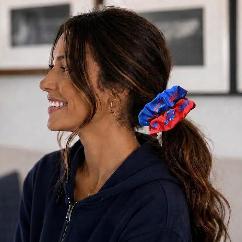 Littlearth NFL Hair Twist Scrunchies Set - Team Colors