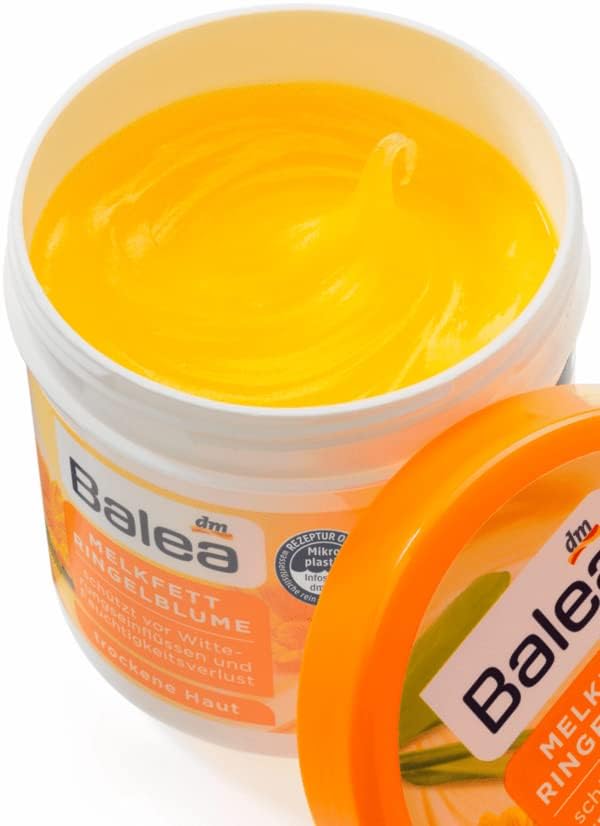 Balea Calendula Melkfett Skin Cream - Intensive Protection for Dry Skin 250ml