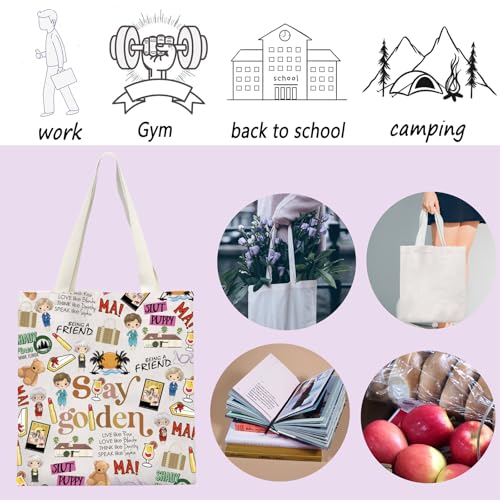 ENSIANTH Movie Tote Bag for Golden Girls Fans - Perfect Gift