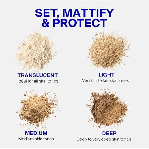 Supergoop! (Re) setting Face Powder SPF 35 - Broad Spectrum Mineral Sunscreen - 0.15 oz - Shine Control, Matte Finishing, On-the-Go Sun Protection