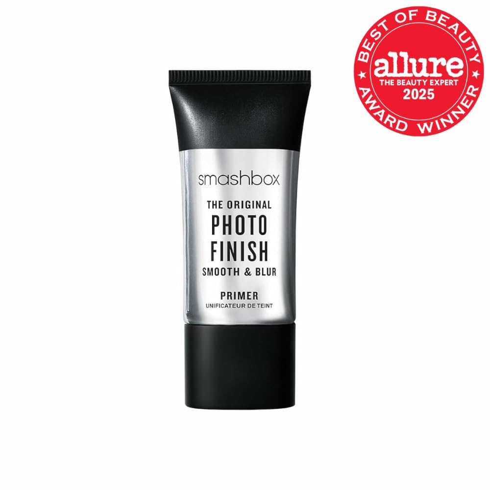 Smashbox Photo Finish Primer - Hydrating & Pore-Minimizing Face Primer for Smooth Skin | Long-Lasting Makeup Wear