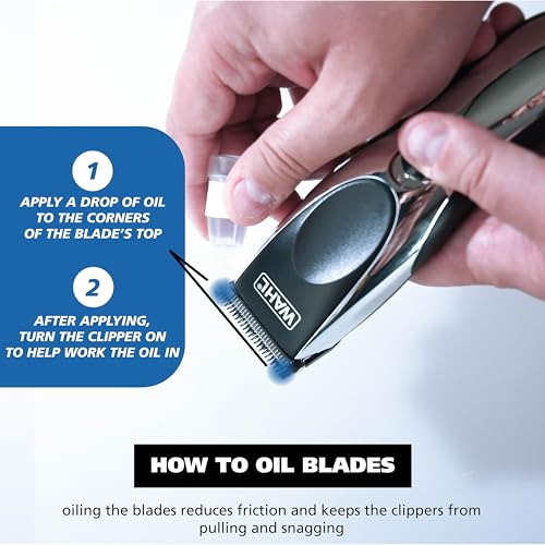 Wahl Replacement Hair Clipper Blade - Model 2167 Stainless Steel