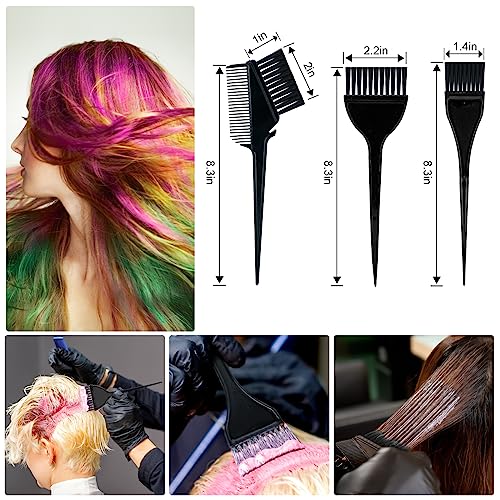Xarchy 12-Piece Hair Bleach Kit with Brushes, Bowl & Clips