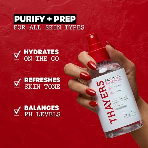 Thayers Alcohol-Free Witch Hazel Facial Mist with Aloe Vera - 8 oz