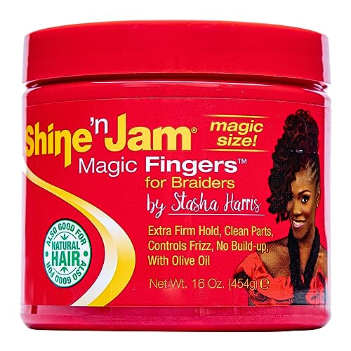 AmPro Magic Fingers Shine 'n Jam Conditioning Gel - 16oz Firm Hold