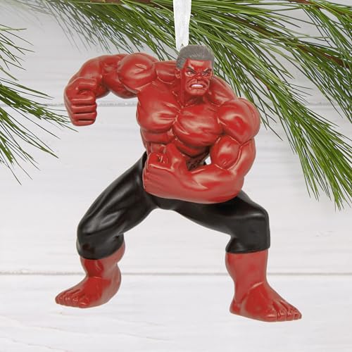 Hallmark Captain Marvel Christmas Ornament - Red Hulk Design