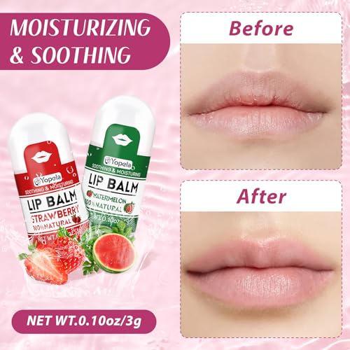88-Pack Mini Lip Balm Bulk Set – Natural Moisturizing Chapstick Party Favors