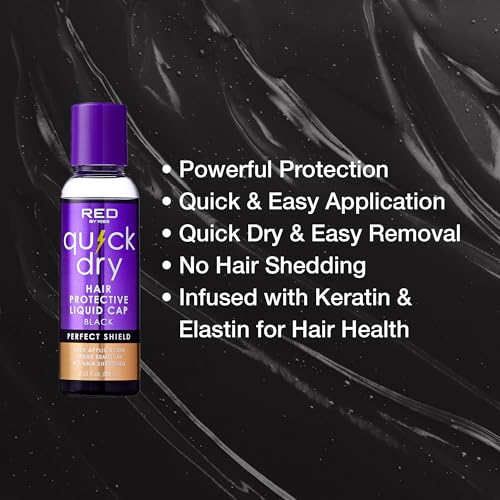 Red by Kiss Quick Dry Hair Protective Liquid Cap - 2oz