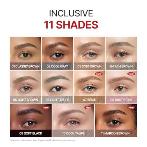 Espoir The Brow Balance Pencil - #6 Light Taupe Slim Triangular Eyebrow Pen