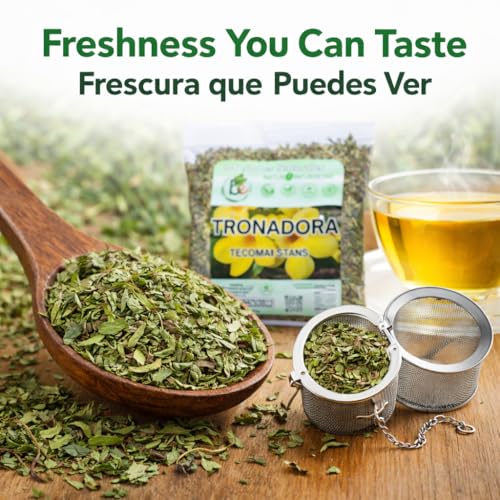 Tronadora Herbal Tea - 100% Natural Yellow Elder Leaves, 4 oz