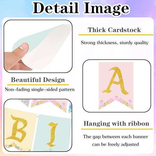 Happiest Birthday on Earth Banner - Princess Theme Decor