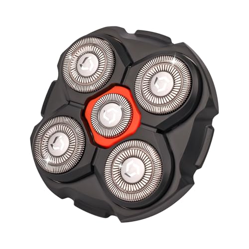 5D Replacement Heads for MicroTouch Titanium Head Shaver - Hypoallergenic & Waterproof