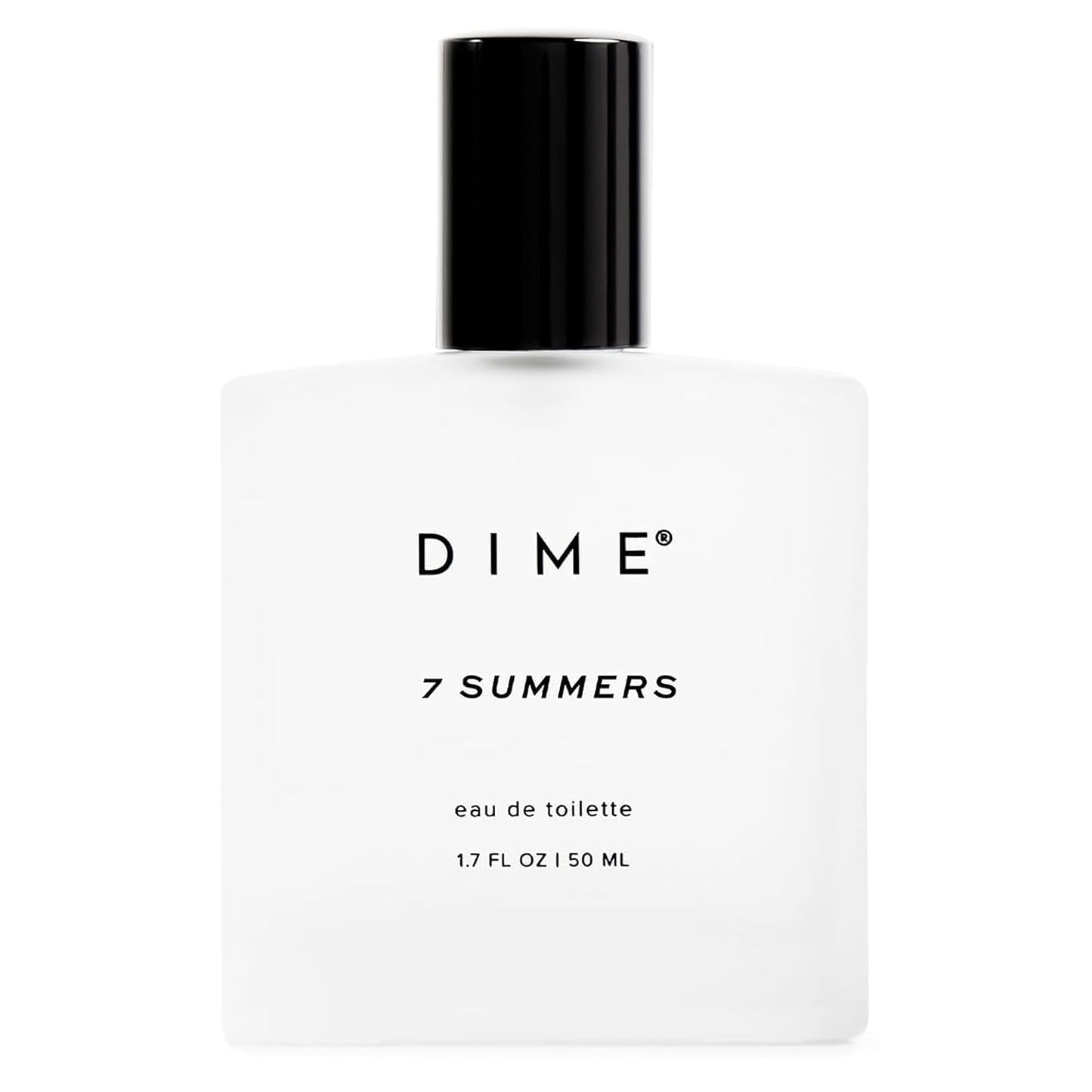 DIME Beauty 7 Summers Perfume for Women - Sweet Floral Eau de Toilette with Bergamot & Vanilla Orchid | 1.7 oz / 50 ml