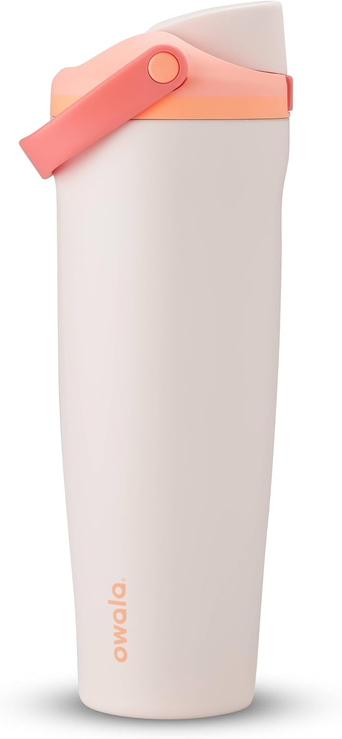 Owala FreeSip Sway Insulated Stainless Steel Water Bottle - 40oz, Two-Way Spout, BPA Free, Leak Proof, Ideal for Travel & Sports