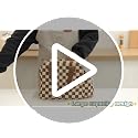 SODEER Insulated Corduroy Lunch Bag - Leakproof Cooler for Adults