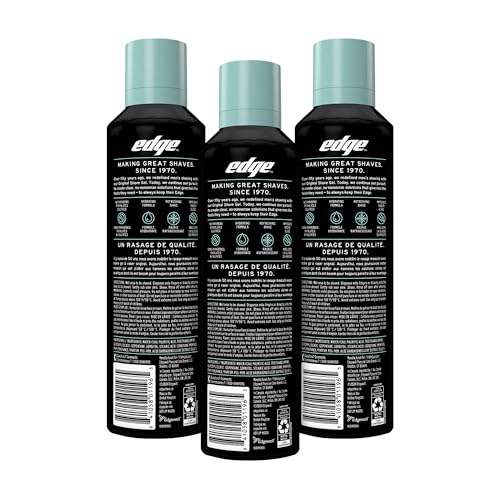 Edge Shaving Gel for Men with Eucalyptus & Tea Tree - 7 oz Pack of 3, Cooling & Hydrating