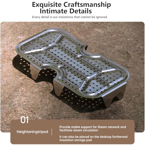 Camping Moon Stainless Steel Steamer Tray for S-1609/H-1609