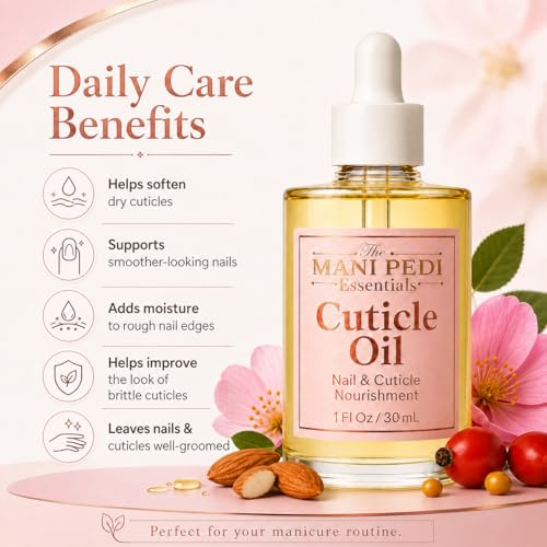 Nourishing Cuticle Oil with Jojoba & Vitamin E - 1 Fl Oz