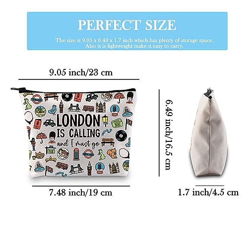 Must Go London Travel Toiletry Bag - England Souvenir Accessory