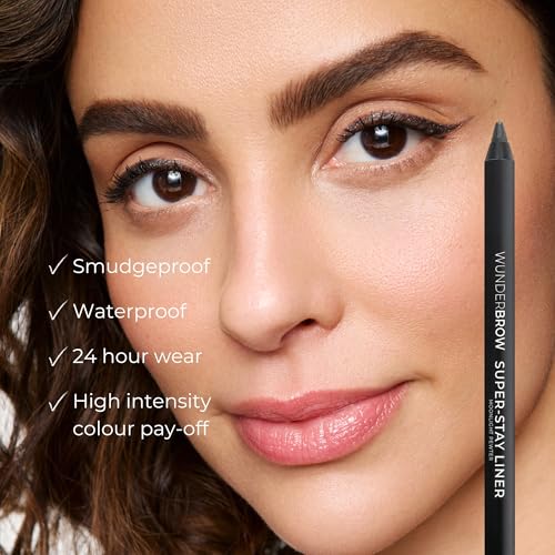 Wunderbrow Super Stay Eyeliner Pencil - Waterproof Emerald Lustre