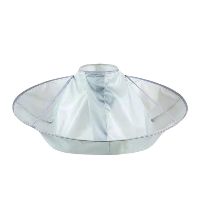 Waterproof Haircut Cape Umbrella, Portable Hair Clippings Catcher for Adults Kids, Reusable Hairdressing Cloak with Anti-Static Nylon (Easy Storage, Salon & DIY Home Use)