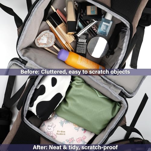 Self-Adhesive Makeup Bag - Portable 21.65 Inch Leopard Pouch