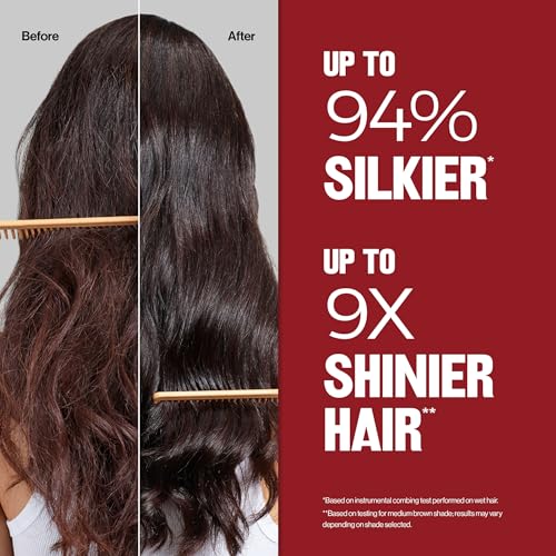 Revlon ColorSilk Hair Color with Bond Repair, 3pk - Dark Golden Brown