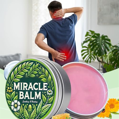 Wenrny Natural Miracle Balm 2-Pack for Swollen Legs & Body, Soothing Joint Relief